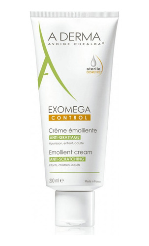 Crema Hidratante Exomega Control A-derma X 200 Ml