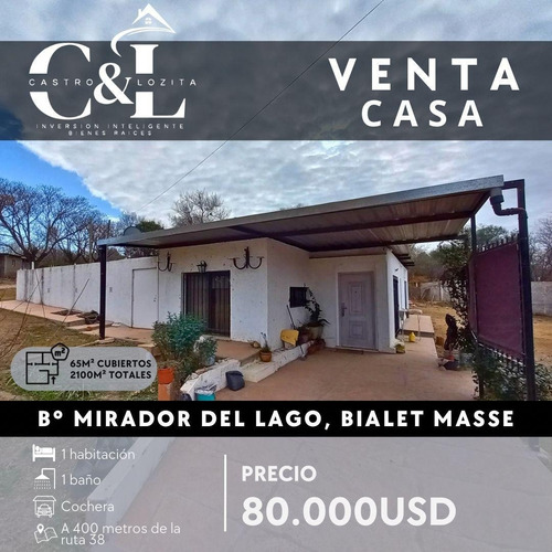 Venta Casa Con Gran Terreno Plano En Bialet Massé