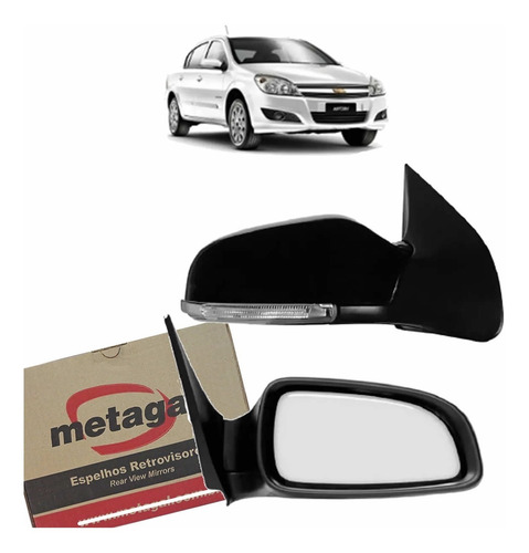 Par Retrovisor Vectra 2008 2009 2010 2011 Com Pisca Original