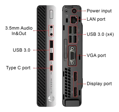 Mini Pc Hp Elitedesk 800 G3 Mini I5 7gen 8gb Ram 240gb Ssd