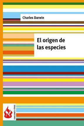 Libro El Origen De Las Especies - Professor Charles Darwin