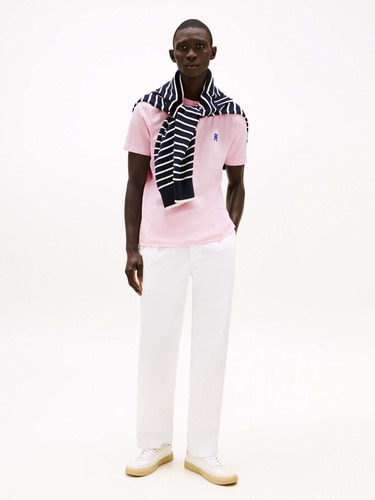 Playera A Contraste Con Monograma De Hombre Tommy Hilfiger