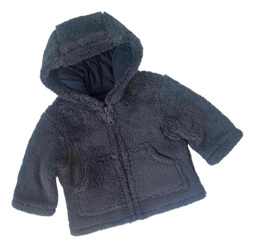 Campera Sherpa Corderito Forrada Con Capucha Bebés