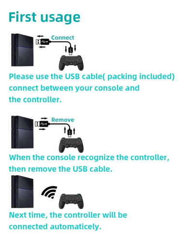 Control Mando Inalámbrico Bluetooth Para Ps4 Y Pc Mod. P02
