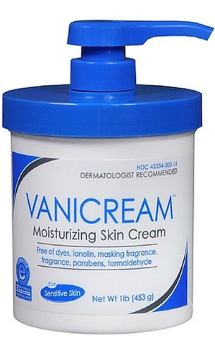 Vanicream Crema Para La Piel Con Dispensador De 16 Oz (pack