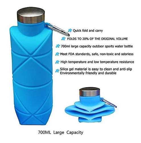 VGEBY1 Botella de Bebidas de Acero Inoxidable Frasco a Prueba de Fugas de Varios tamaños sin BPA para Viajes de Deportes al Aire Libre