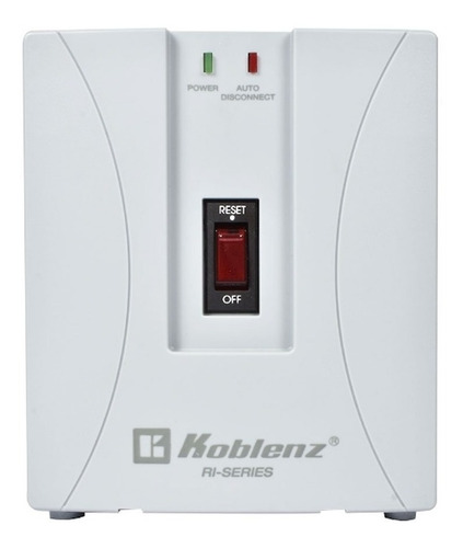 Regulador De Voltaje Koblenz Ri Ri-2002 2000va 120v Blanco