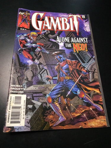 Gambit #22 Marvel Comics En Ingles Mutantes Historieta