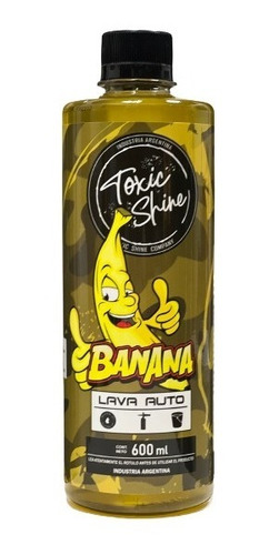 Shampoo Lava Auto Con Cera Banana Armour Gloss Toxic Shine