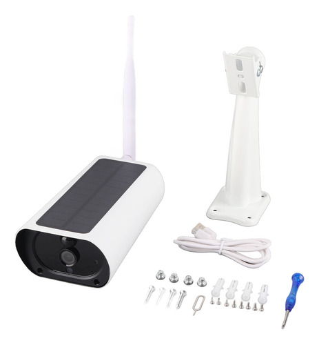 Cámara Ip 1080p 4g Tarjeta Sim Ip67 Pir Con Energía Solar Pa
