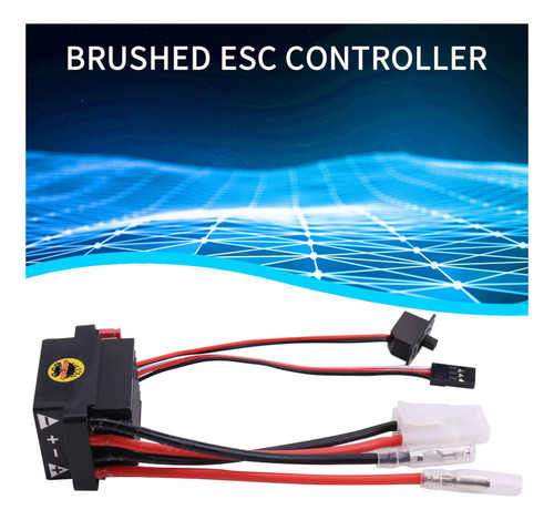 Controlador De Velocidad Rc Esc 320a De 6-12 V Cepillado Con