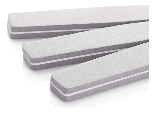 20 Esponjas De Doble Cara Lavables, 100/180 Lijadoras (gris)