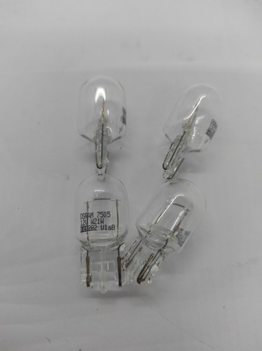 Bombillo Osram Muelita 2 Contactos 12v W21w Reemplazo Toyota