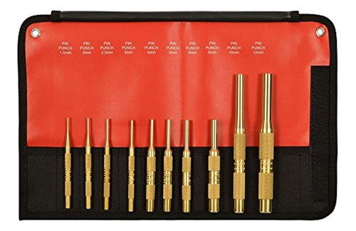 Mayhew Tools 61387 Juego De Punzones De Laton 10 Piezas 10