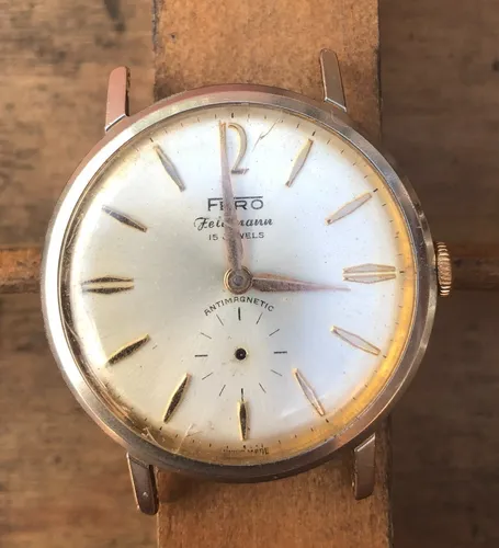 comprar Reloj Fero Feldmann 15 Jewels  Calibre Eb 1197n,no Funciona.