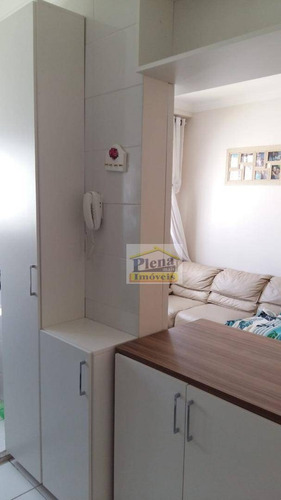 Imagem 5 de 9 de Apartamento À Venda Com 2 Dormitórios E 44 M² - Residencial Anauá - Hortolândia/sp - Ap1219