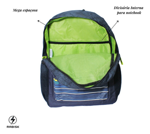 Mochila 20l Notebook Resistente Reforçada Acolchoada Confort