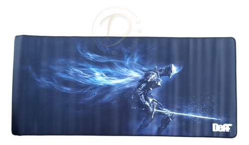 Mouse Pad Gamer Guerrero Dark Souls Cabello Blanco | Diamac