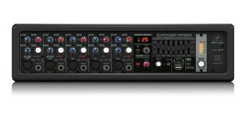 Behringer Pmp550m Consola Potenciada 5 Canales 500 Watts