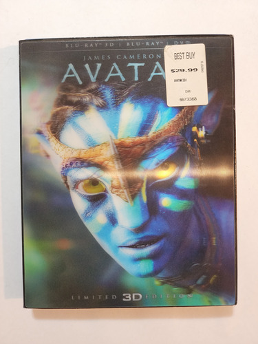 Dvd Y Blu Ray Avatar (2009) 3d