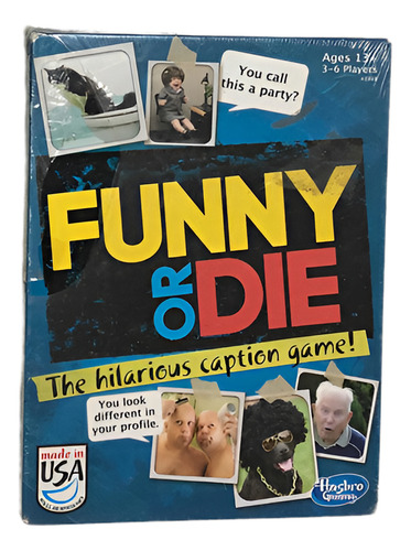 Funny Or Die The Hilarious Caption Juego De Mesa Hasbro