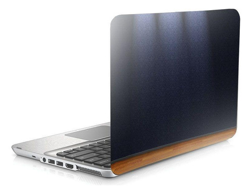 Skin Adesivo Protetor Notebook 13,3 Madeira Cortinas D29