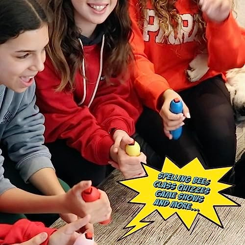 Teachers Choice - Zumbadores De Juego Con Joystick De Mano,