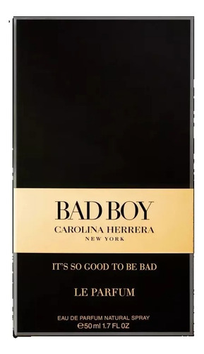 Perfume Bad Boy Le Parfum Carolina Herrera Edp Masculino 50ml