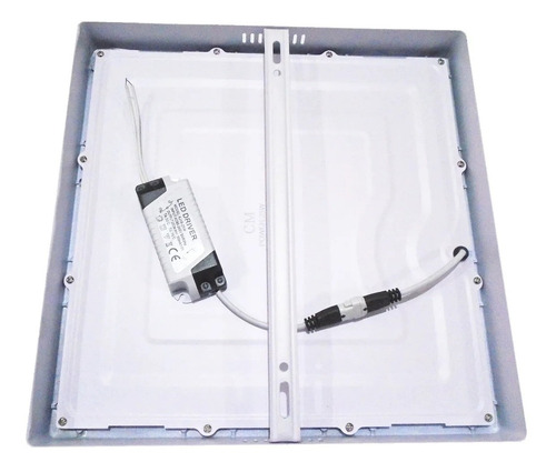 Imagen 3 de 8 de Foco Led Panel Plafon Sobrepuesto Cuadrado 18w Luz Fria