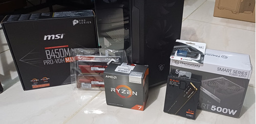 Gaming Pc Nueva Con Ryzen 7 Y Más