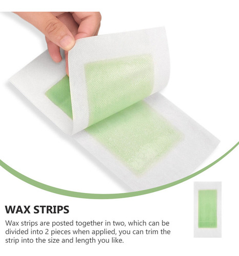 Tiras De Cera Para Depilación Y Papel Encerado