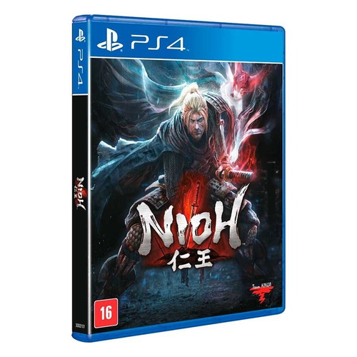 Jogo Nioh Ps4 Em Mídia Física, Novo E Lacrado