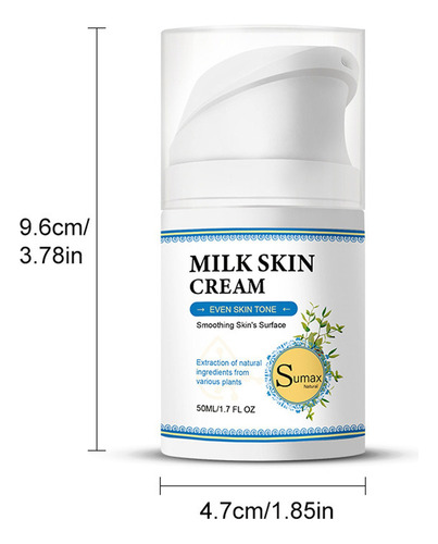 - Crema De Leche, 50 Ml, Pura, Natural, Suave Y No Irritante