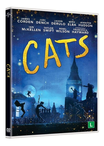 Dvd Cats 2019 Original Mercado Livre