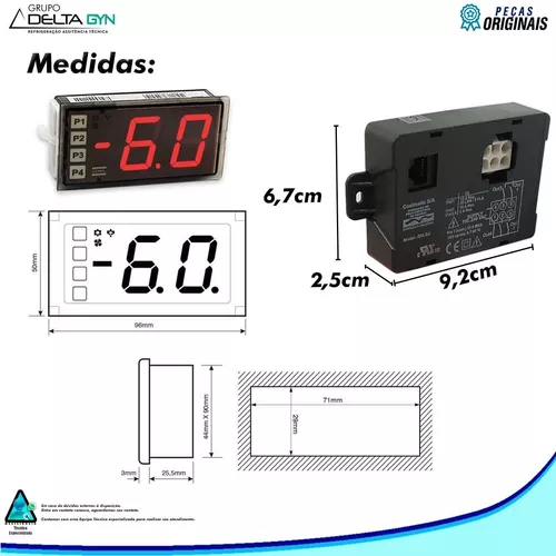 Kit Controlador De Temperatura Tlb30s Para Toda Cervejeira