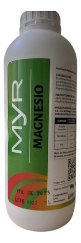 Fertilizante Líquido Myr Magnesio X 1 Litro