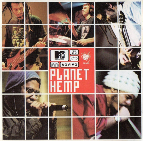 Cd Planet Hemp - Mtv Ao Vivo