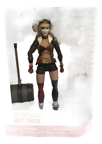 Bombshells Harley Quinn Dc Collectibles Designer Ant Lucia