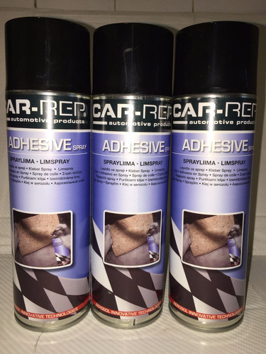 Pegamento Adhesivo Spray Telas Carton Plasticos Etc.x 500ml