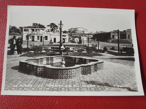 Antigua Postal Termas De Río Hondo. La Plaza. Hotel Progreso
