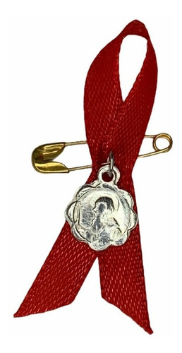 Imagen 1 de 2 de Medalla Plata 925 San Benito De Bebé Modelo Santísimo