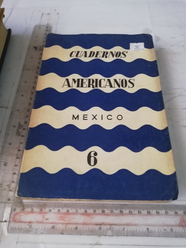  Revista Cuadernos Americanos No 6 Noviembre Diciembre 1952