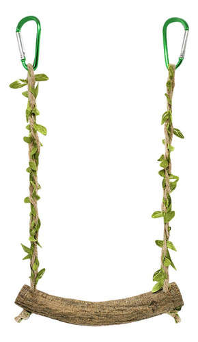 . Percha Para Loro Y Pájaro, Juguete Para Masticar, Escalar,