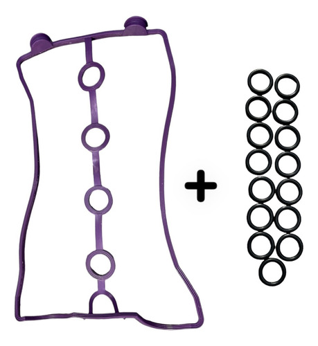Empacadura Tapa Válvula Morada Aveo Fraco+sellos Orings 15 U