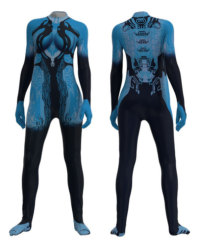 Halo 4 Cortana Halloween Fiesta Mono Cosplay Disfraz Para Niños Y Adultos