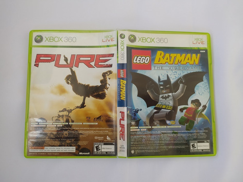 Jogo Lego Batman The Videogame Xbox 360 + Pure Mídia Física