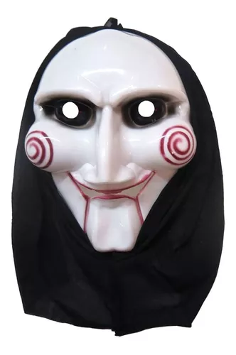 Máscara Jogos Mortais Jigsaw Halloween Cosplay Terror Oferta