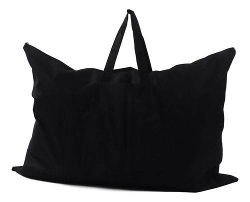 Bolsa Tipo Cartera Negra, 38 X 26 Pulgadas, Gran Capacidad,