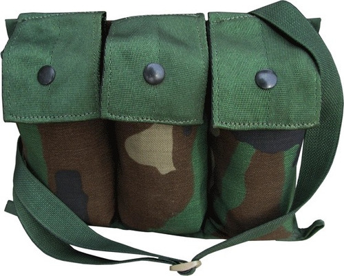 Bolsa De Munición Woodland Militar Usa (Usado)