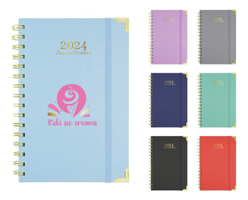 Pack 70 Agenda Semanal 2024 Notebook Impresion